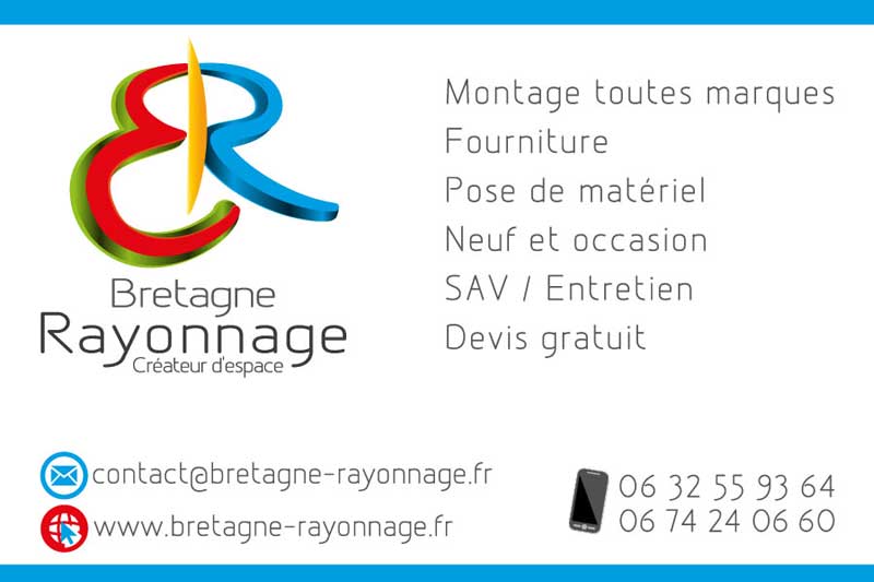 Plaque PVC 3 mm format A4 pour Bretagne rayonnage -Inspire, infographiste.