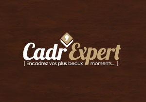 Conception carte de visite Cadr'expert, magasin d'encadrement - par Inspire, infographiste -Rennes
