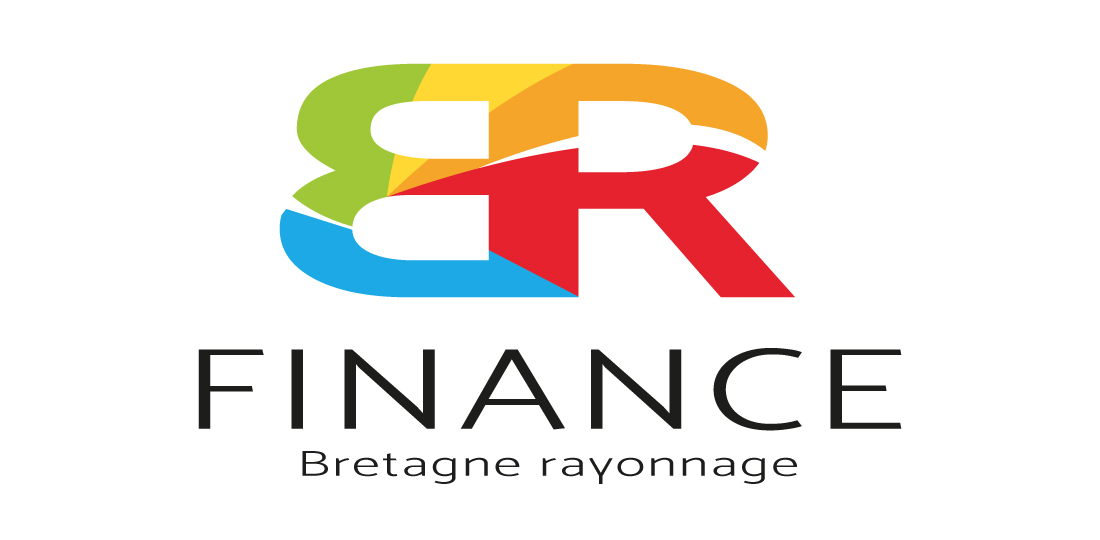 Création du logo "BR Finance" pour Bretagne Rayonnage respectant la charte graphique. Le logo reprend les codes couleurs de l'enseigne. Il s'agissait de véhiculer une image sérieuse, de confiance et dynamique.