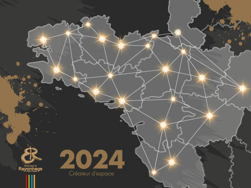 Carte de voeux 2024 – Bretagne Rayonnage