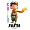 Visuel à télécharger « Child aviator original »