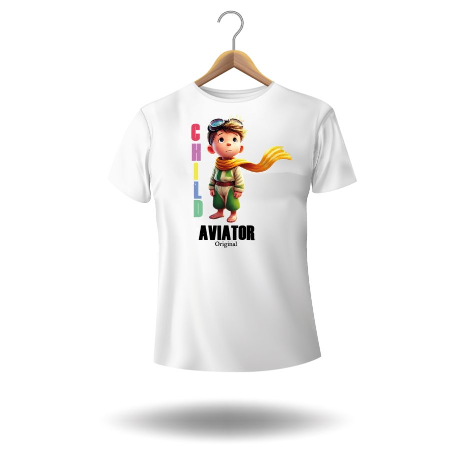 Visuel à télécharger - Child aviator original pour customiser vos t-shirts, sweatshirts, sac en tissu, goodies…